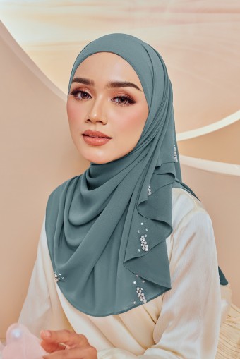 MAYSA Halfmoon in Teal Blue